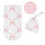 Panier à linge pliable avec poignées Ballerina and Ballet Bows par Sweet Jojo Designs-121903750