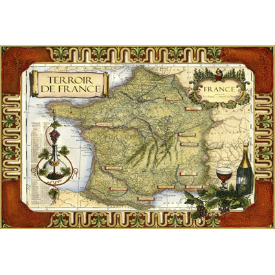 Wine Map Of France On CGP