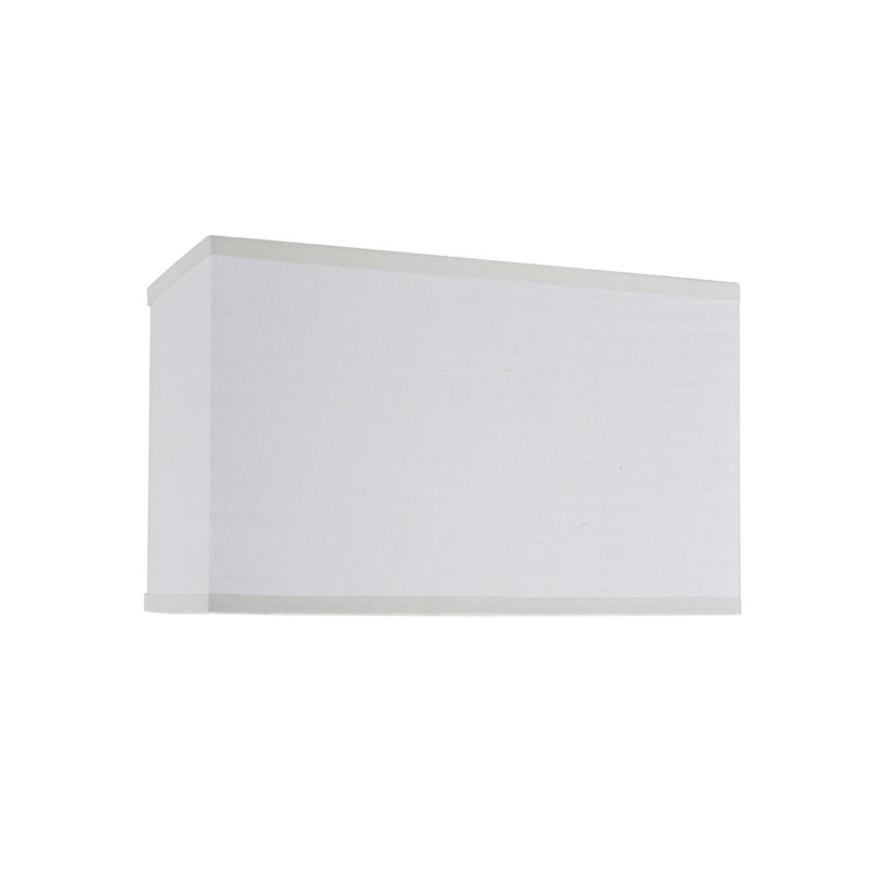 10 in. H Linen Rectangle Lamp Shade