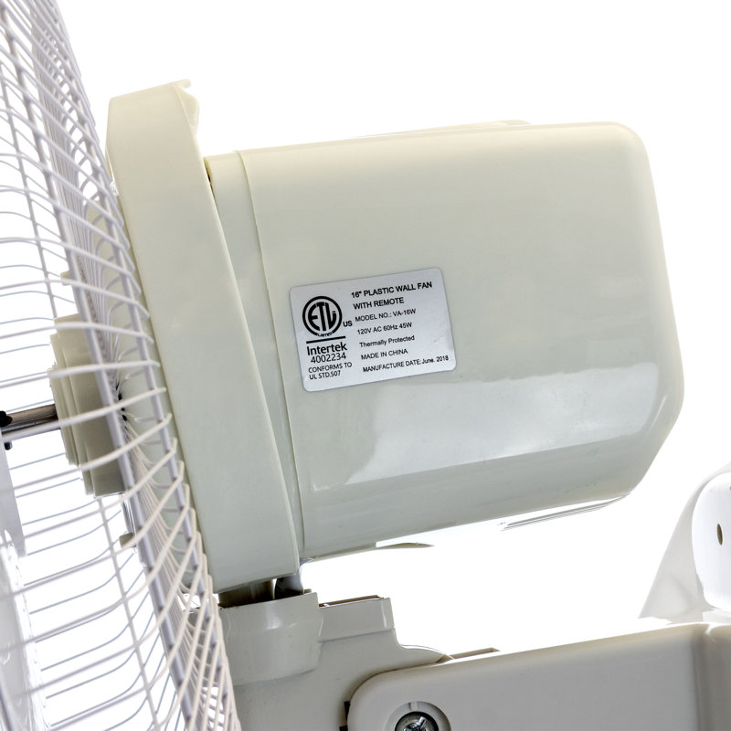 Ventilateur mural oscillant Vie