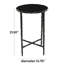 Table d'appoint Gimlet 15 po x 15 po x 22 po Gimlet-1366944569