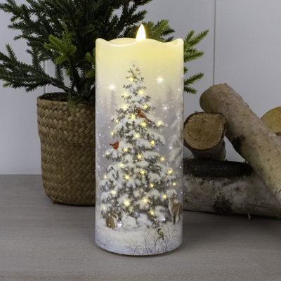 Bougie Woodland Christmas
