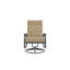 Chaise berçante pivotante réglable avec coussins Askar-26026970-26024575-26026977
