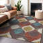 Tapis brun Lisse lavable à la machine de qualité supérieure-1253213207