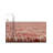 Rust Red Gitter Indoor/Outdoor Trellis Rug-1685477090