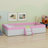 Upholstered Daybed Frame With Fence And Stairs-280585574