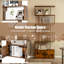 Berwaldt 183 cm H x 70 cm W Geometric Bookcase-252222806