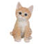 Figurine de chaton assis