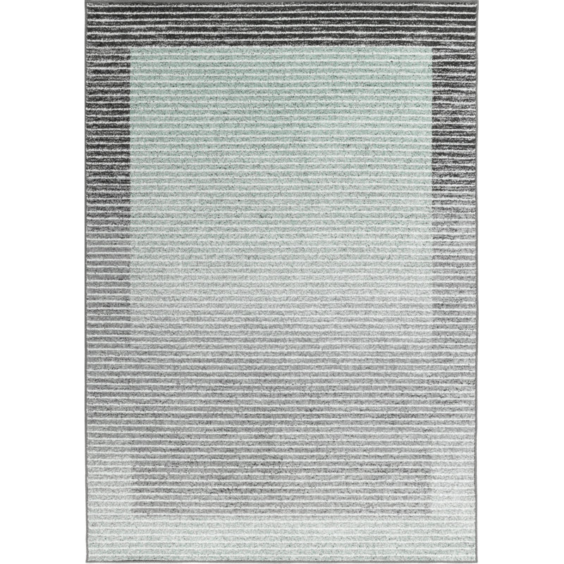 Knut Striped Hand Woven Area Rug, Rectangula 133 x 190cm