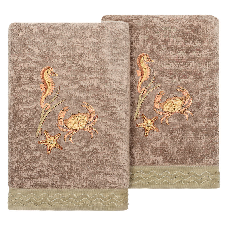  Turkish Cotton Hand Towel, Cocoa