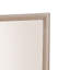 Miroir de commode Kizie, bois de chêne beige classique moderne, 42 po