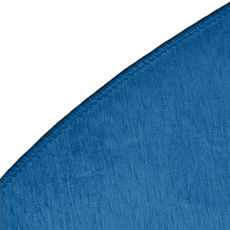 Chenille Striped Indoor Rug, Round 5'