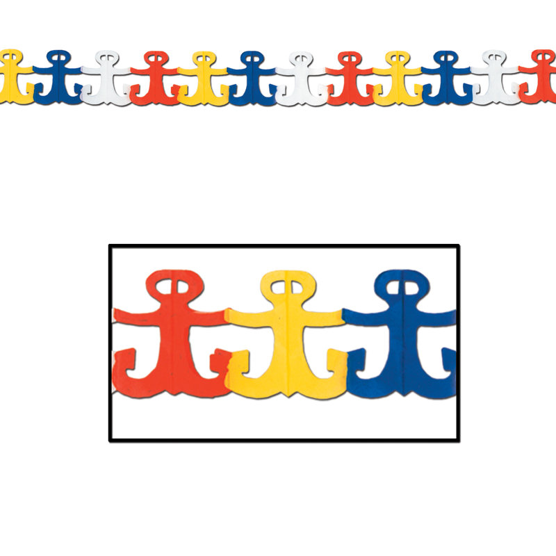 Guirlande Anchor - 6 po x 12 pi - paquet de 12