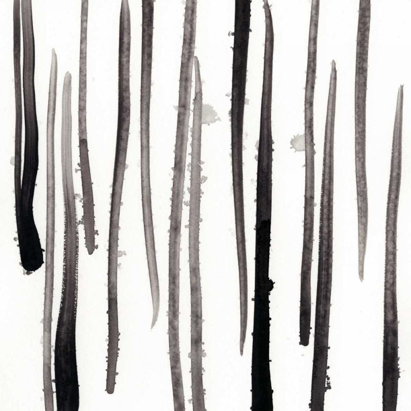Art sur toile tendue, Eric Eric, "Direct Gestures monochromes V", H 36 po x l 36 po