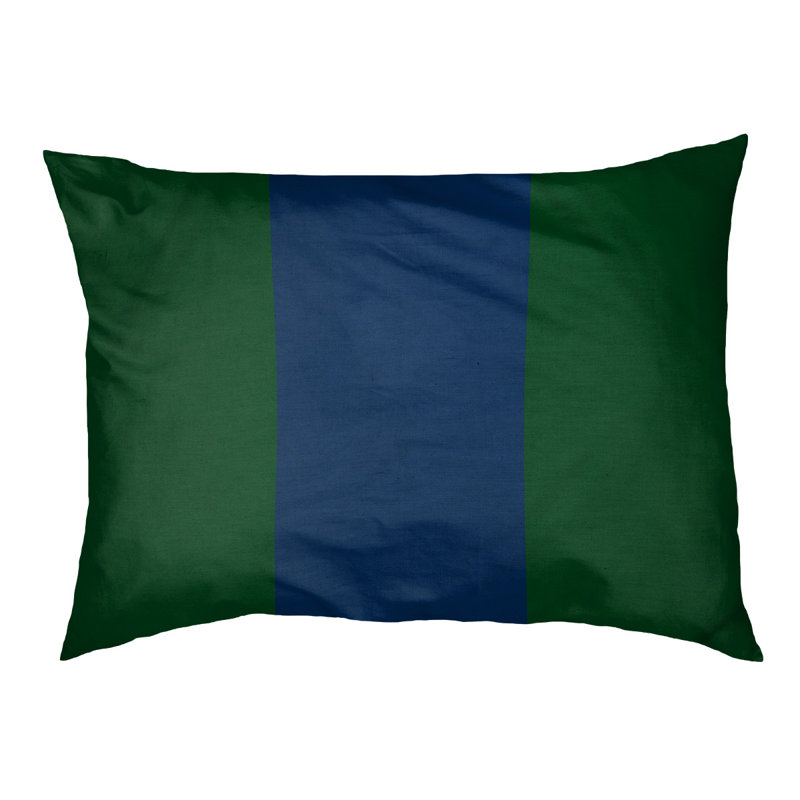 Coussin Atlanta, Vert / bleu marine / vert, Très grand (l 50 po x P 40 po x H 17 po)