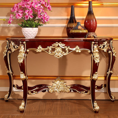 Console de luxe de style européen