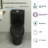 1.1/1.6 GPF Tornado Flush One-Piece Toilet Elongated, Siphonic S-trap 12",Soft Closing Seat, Button on Tank top ,Powerful Dual Flush MAP 1000g, Comfort Chair Seat ADA Height 17", Matte black.