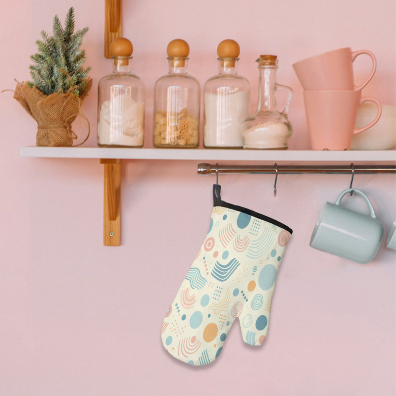 Study Pastels Oven Mitt Cotton Twill