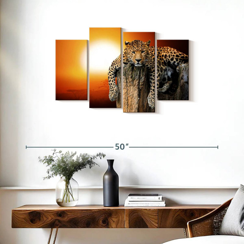 Brampt Lounging Leopard