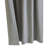 Mulberry Light Filtering Dual Header Curtain Panel in Grey-1274801566