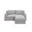 Canapé Ailey moderne 2 places avec housse amovible et lavable et pouf-592278346-592278351-592278350