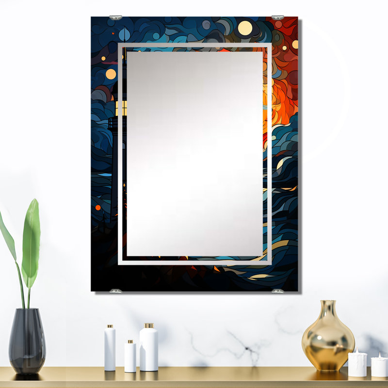 Miroir mural Hulker, 32 po x 24 po