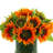 13 " Polysilk Sunflower Arrangement
