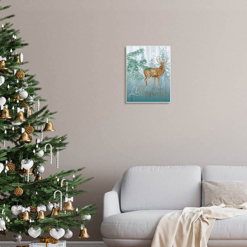 Christmas Blessings, Plaque murale, H 19 po x l 13 po x P 0,5 po