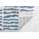 Tapis Colletti Bennett Modern Winter's Eve