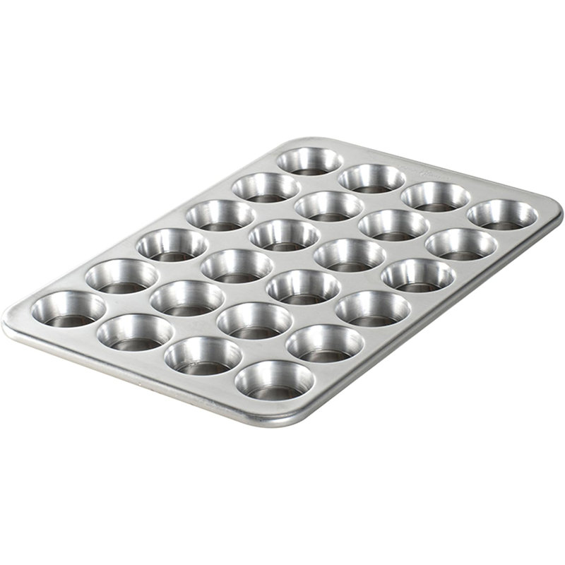Nordic Ware 24-Cup Natural Aluminum Commercial Petite Muffin Pan