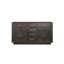 Meuble-lavabo double en chêne brun 60 po X P 22 po D-117825163