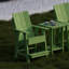 Chaise haute Adirondack contemporaine-642940947