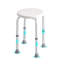 Chaise de douche pour douche intérieure, tabouret de douche à hauteur réglable, banc de siège de baignoire antidérapant pour personnes à mobilité réduite, capacité de 300 lb