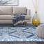 Tapis bleu Linnea-1510500865