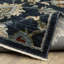 Tapis bleu marine / multicolore Elimelech-1742407138