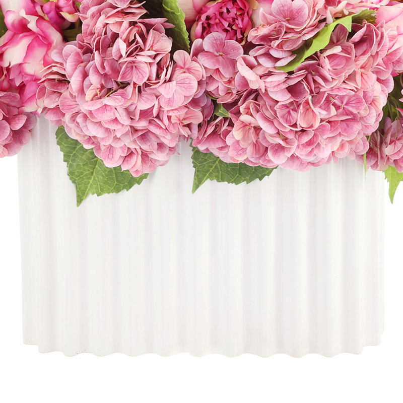 Hydrangea and Peony Centerpiece