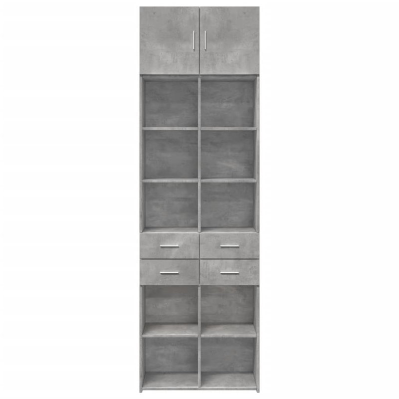 Aveaha 70cm Sideboard, Concrete Grey