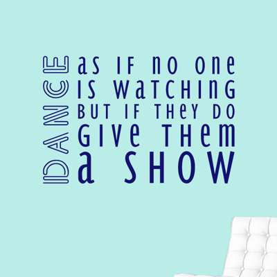 Text & Numbers Non-Wall Damaging Wall Decal