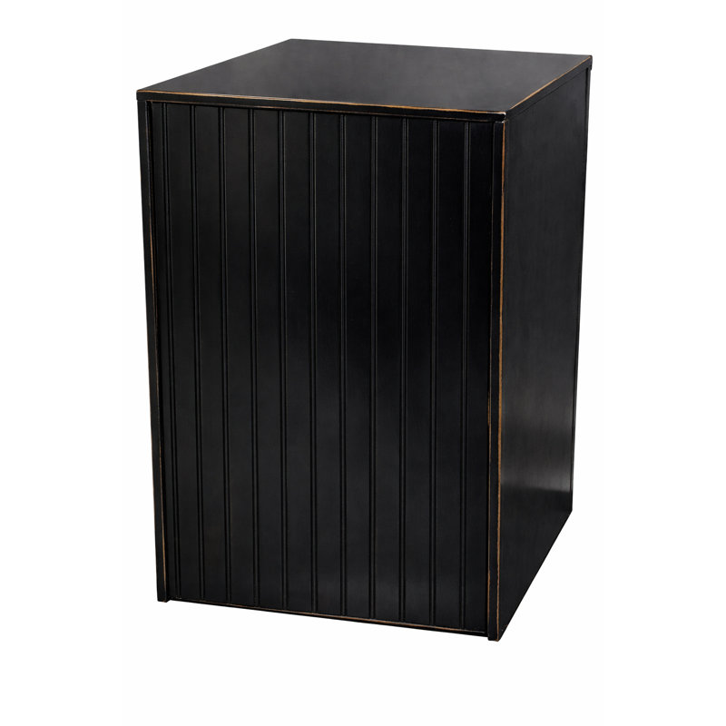 Classeur 2 tiroirs Poplar, Noir antique