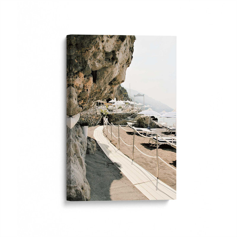 Beachfront Serenity Canvas Print, 18" H x 12" W x 1.25" D, Wrapped Canvas