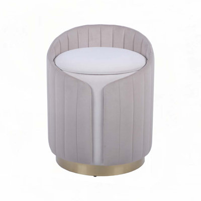 Ottoman with Storage or Vanity Stool
