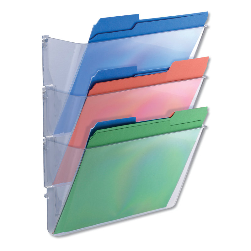 Universal® Wall Files PVC / Vinyl Hanging Files Open