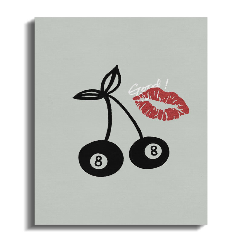 Crim 1 Piece Wrapped Canvas Wall Art Set, 8x10