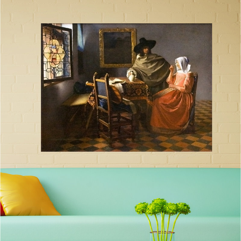 Johannes Vermeer - Wrapped Canvas Print, 31cm H x 41cm W
