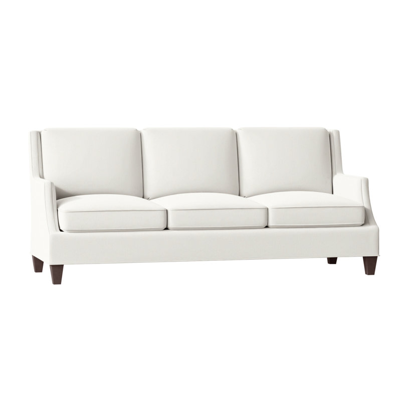 Savannah Sofa, Tobacco, Perigold Improve White