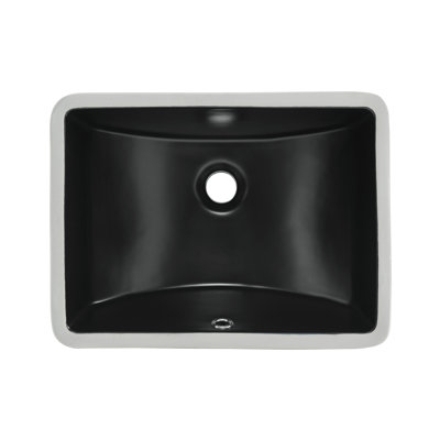 Plaisir 18.5 Rectangular Under-Mount Bathroom Sink