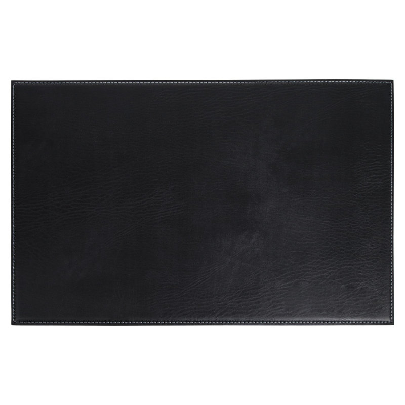 Vinyl Rectangle Placemat, Black