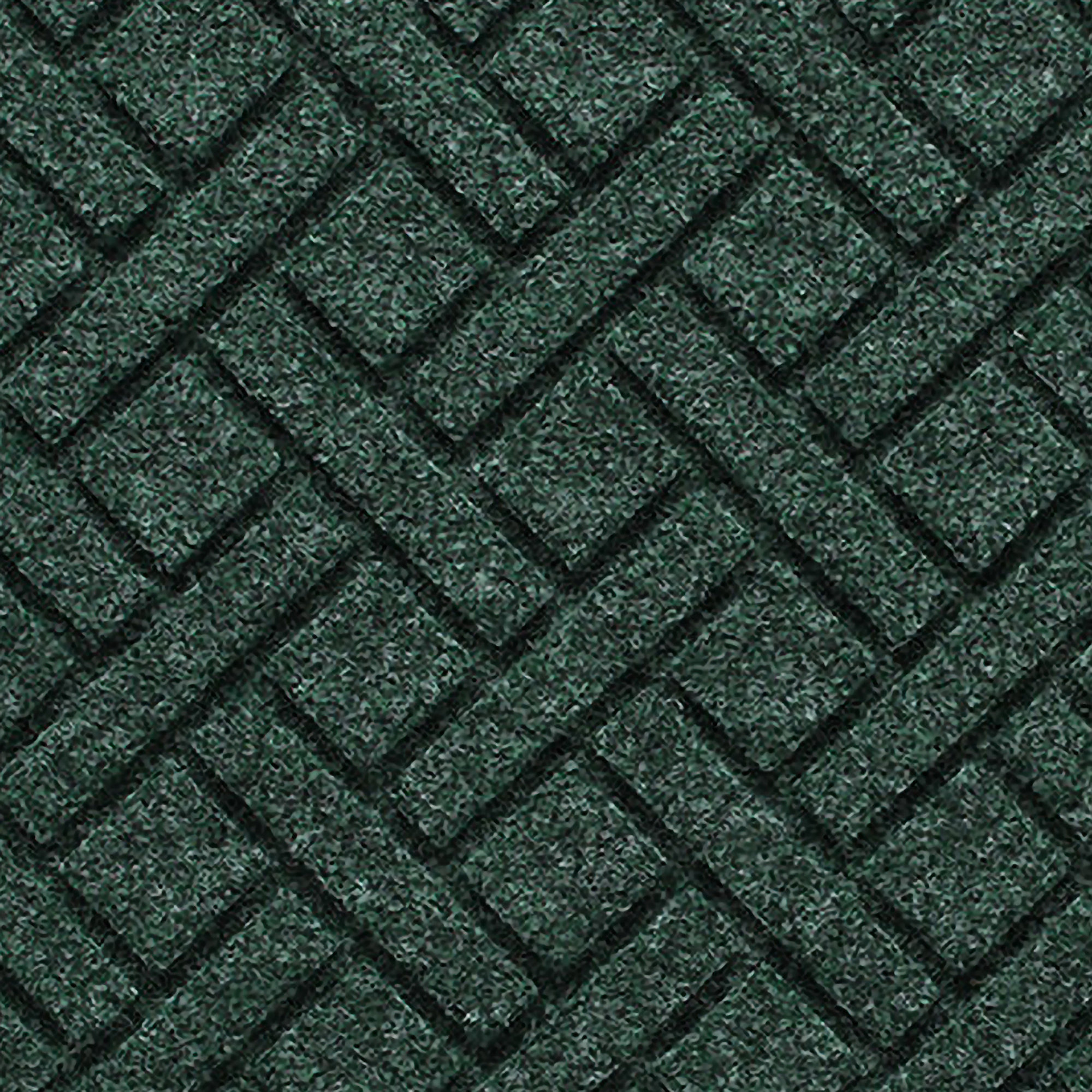 Waterhog Lattice Indoor Outdoor Door Mat, Evergreen, 0.375" H x 60" W x 36" D