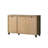 Shoe Cabinet, 3-Door Cabinet, Dark Dusty Oak Cabinet-1680289003