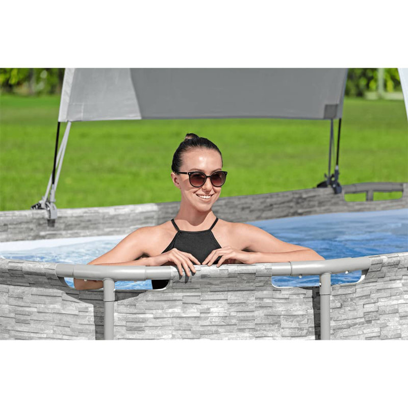 2.1m x 3.4m Rectangular Shade Sail